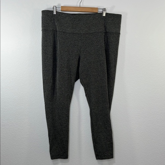 Athleta Delaney‎ Herringbone Tight black grey size 2X - Picture 2 of 12
